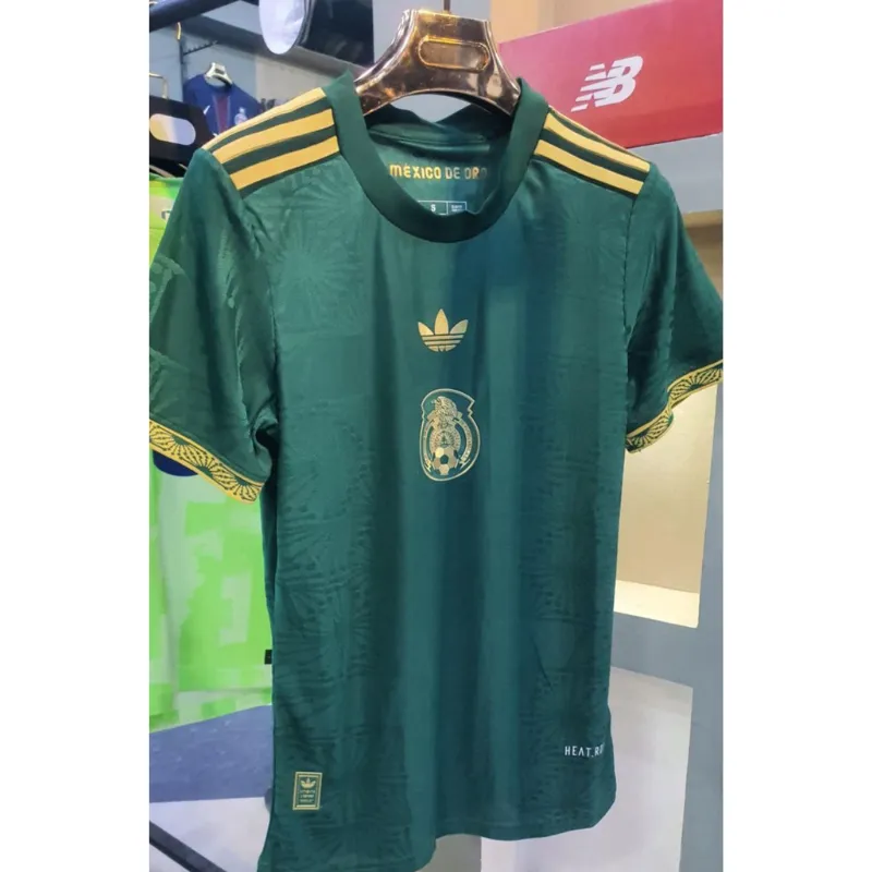 قميص منتخب المكسيك الرسمي – إصدار مميز بالأخضر والذهبي 🇲🇽⚽